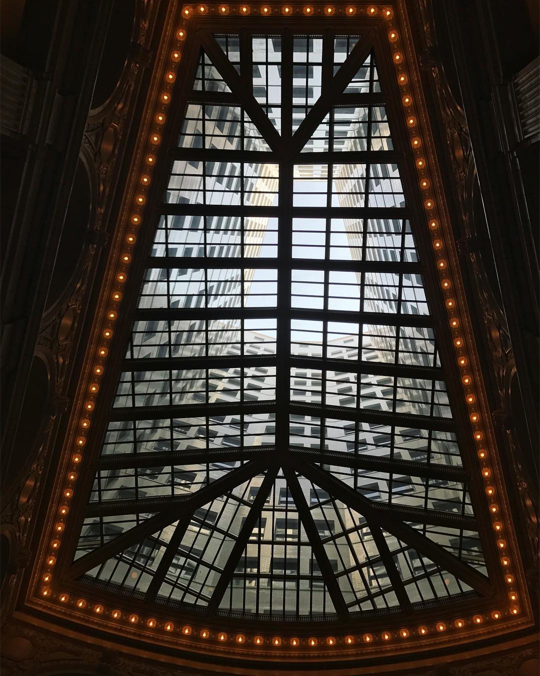 Skylight of the David Whitney Building in Detroit