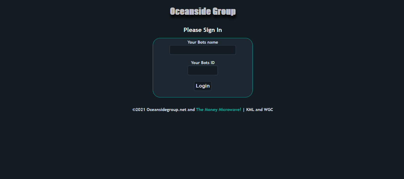 The Oceanside Group Home page