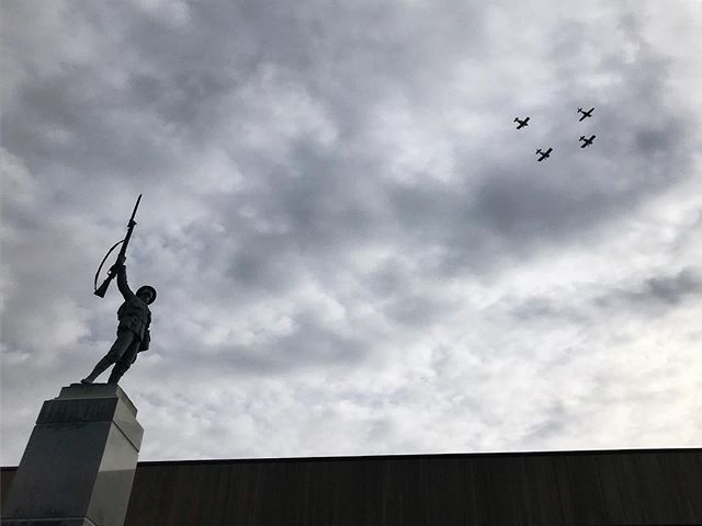 Rememberance Day Flyover Chatham, ON