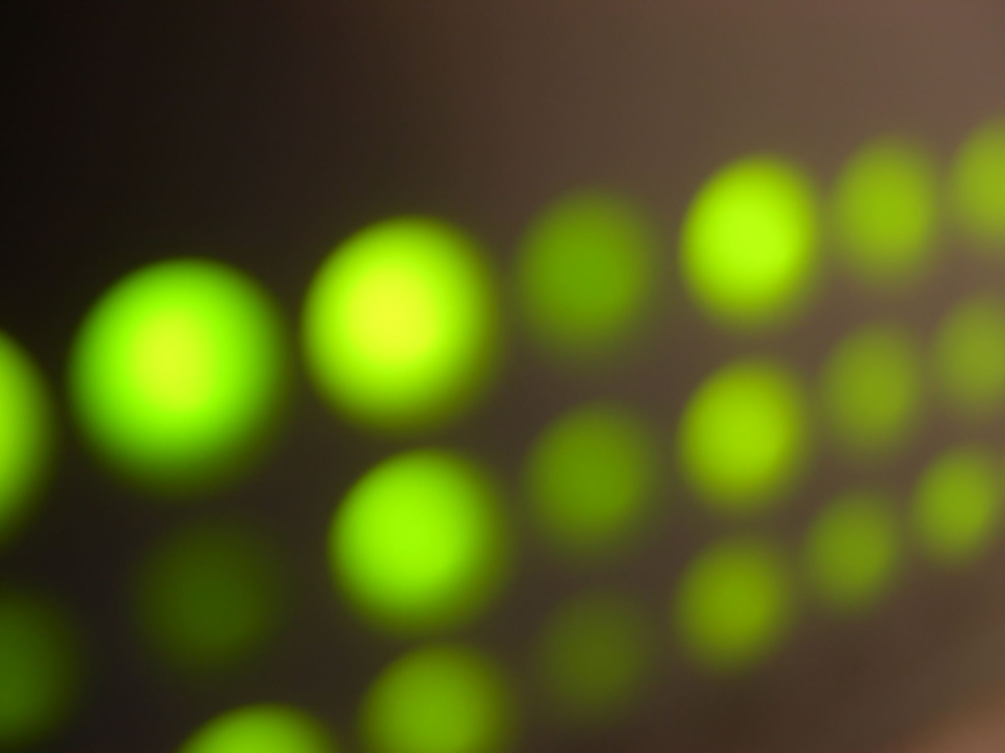Abstract Green Lights